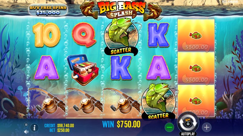 Pragmatic play big bass splash - Großer Bass Splash - Das neue Online Slot Spiel von Pragmatic Play